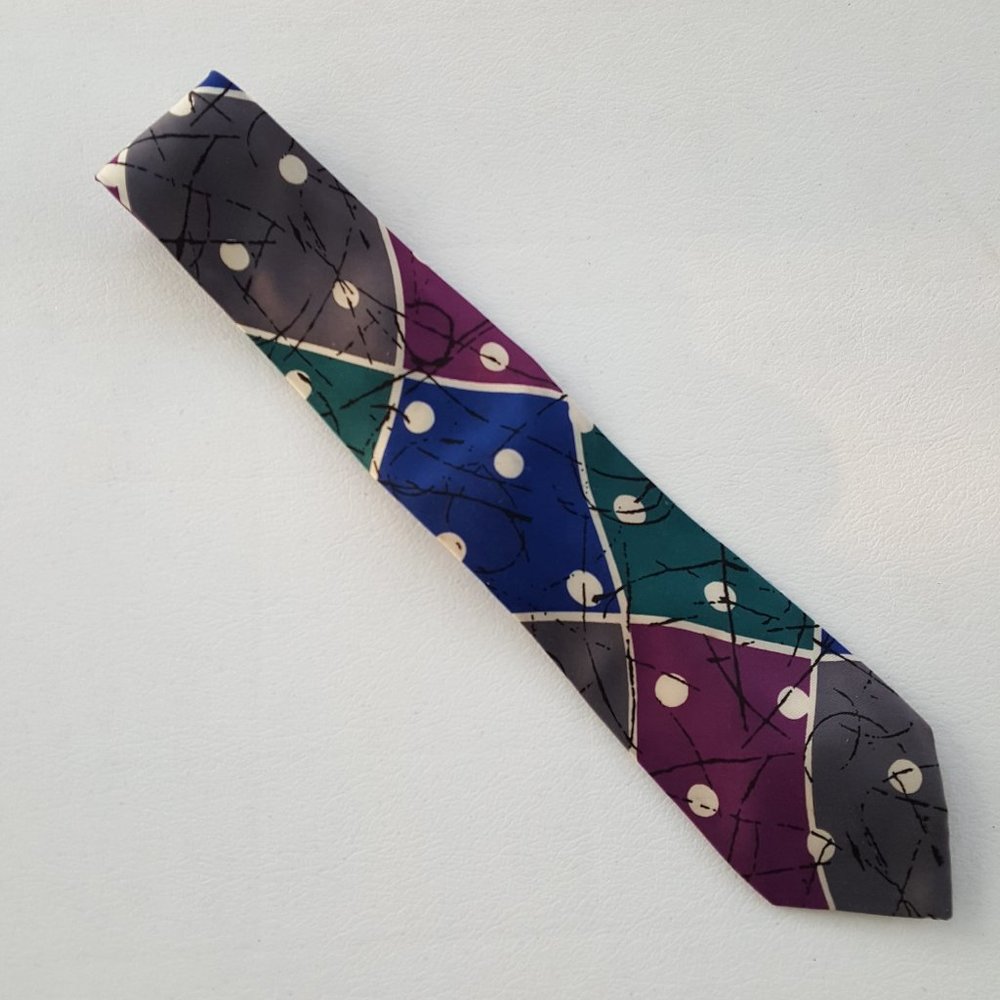 Havana Fashion Tie Rack Neck Tie